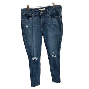 Levi’s Distressed Skinny Jeans